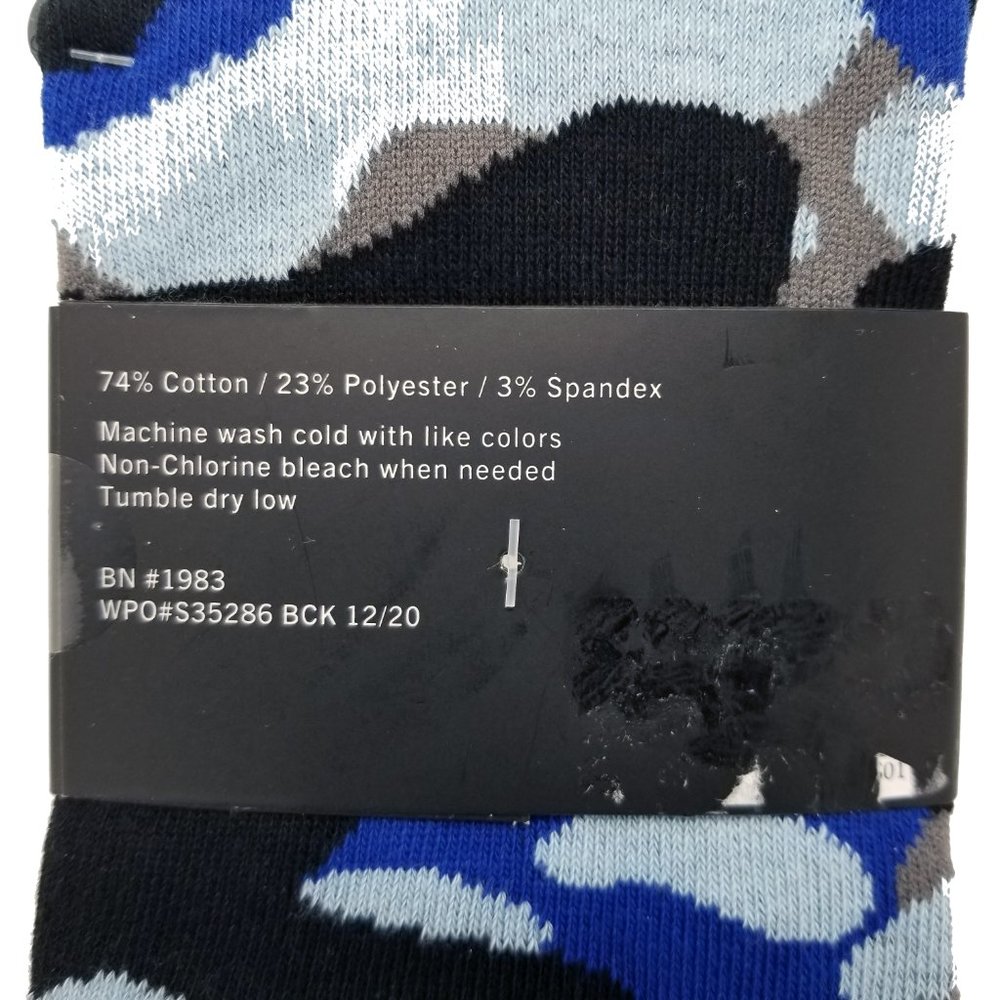 True Religion Casual Crew Camo Camouflage Socks - Picture 3 of 7
